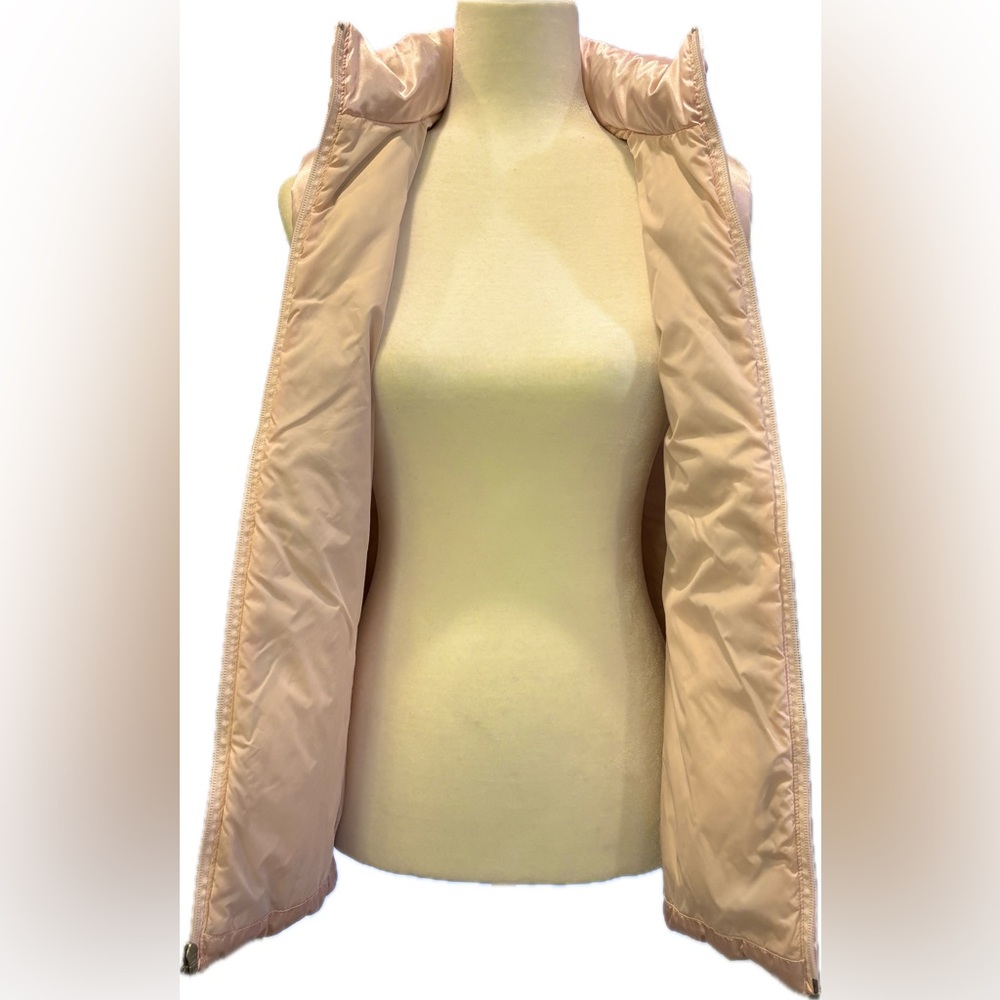 Land's End Quilted Pink Puffer Vest - Size Medium - Picture 3 of 5